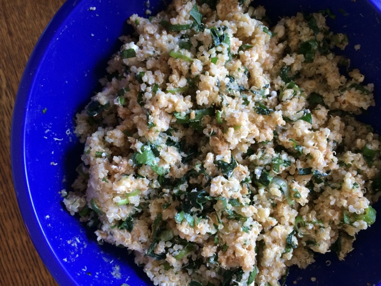 Quinoa and Kale Patties